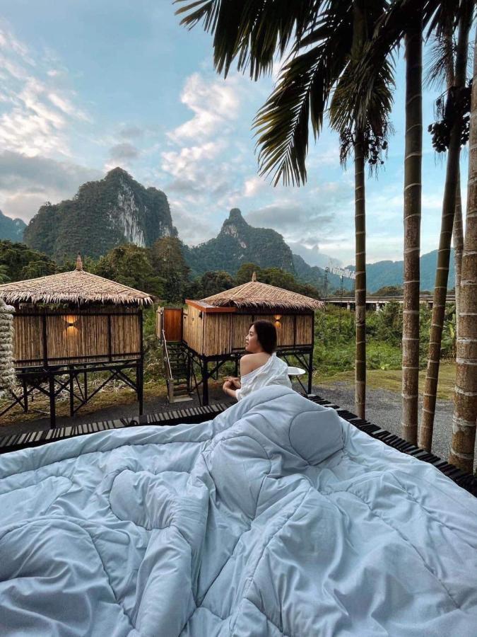 فندق Bridge Hill Cafe Glamping Khao Sok National Park المظهر الخارجي الصورة