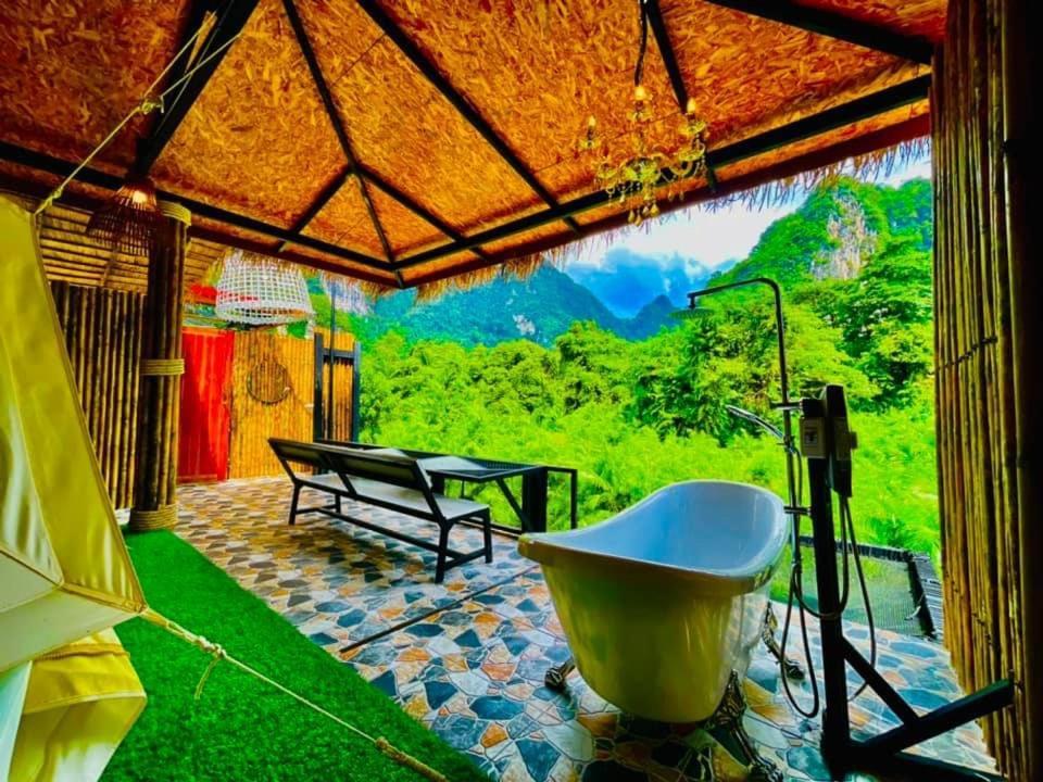 فندق Bridge Hill Cafe Glamping Khao Sok National Park المظهر الخارجي الصورة