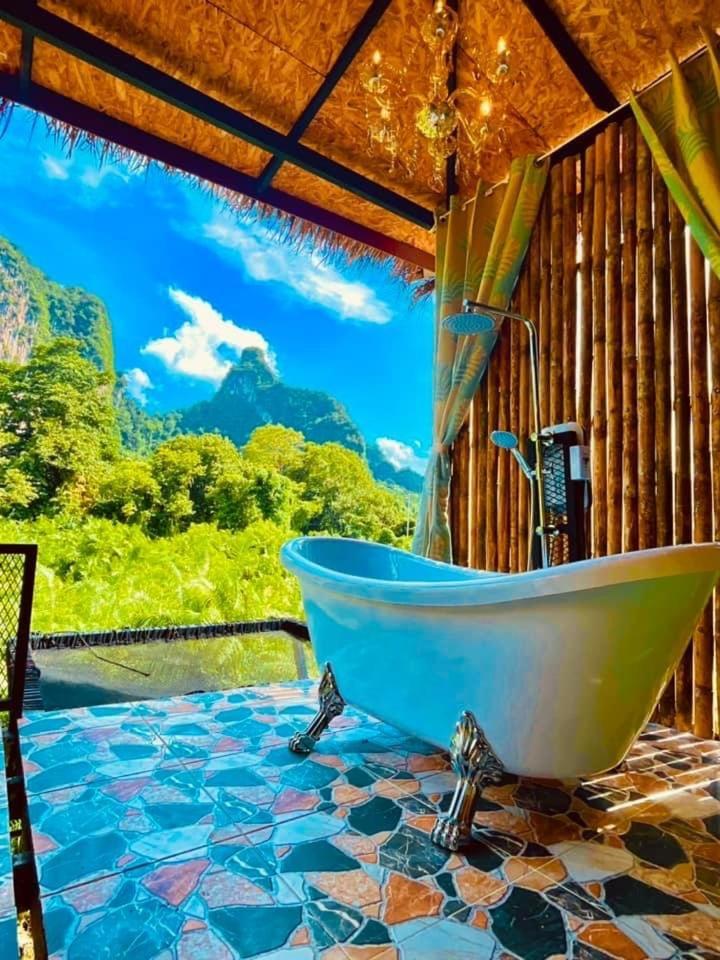 فندق Bridge Hill Cafe Glamping Khao Sok National Park المظهر الخارجي الصورة